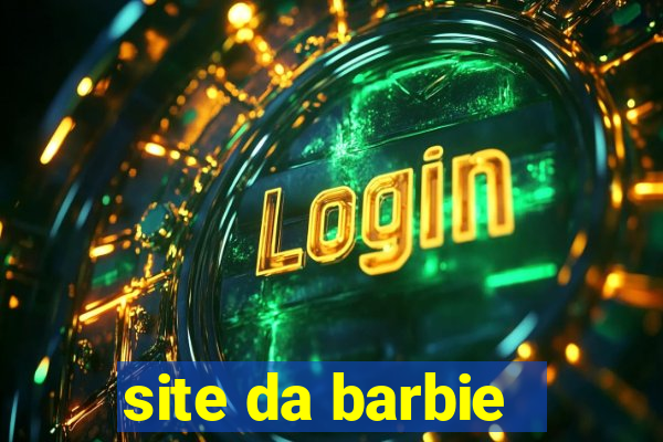 site da barbie - jogos